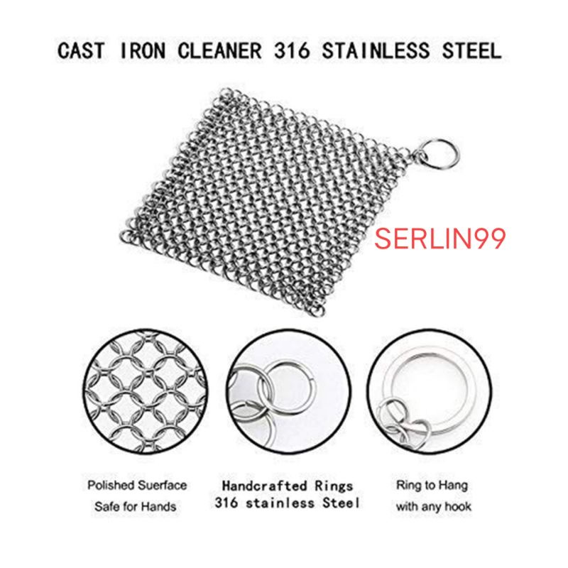 Scrubber Chainmail Stainless Steel