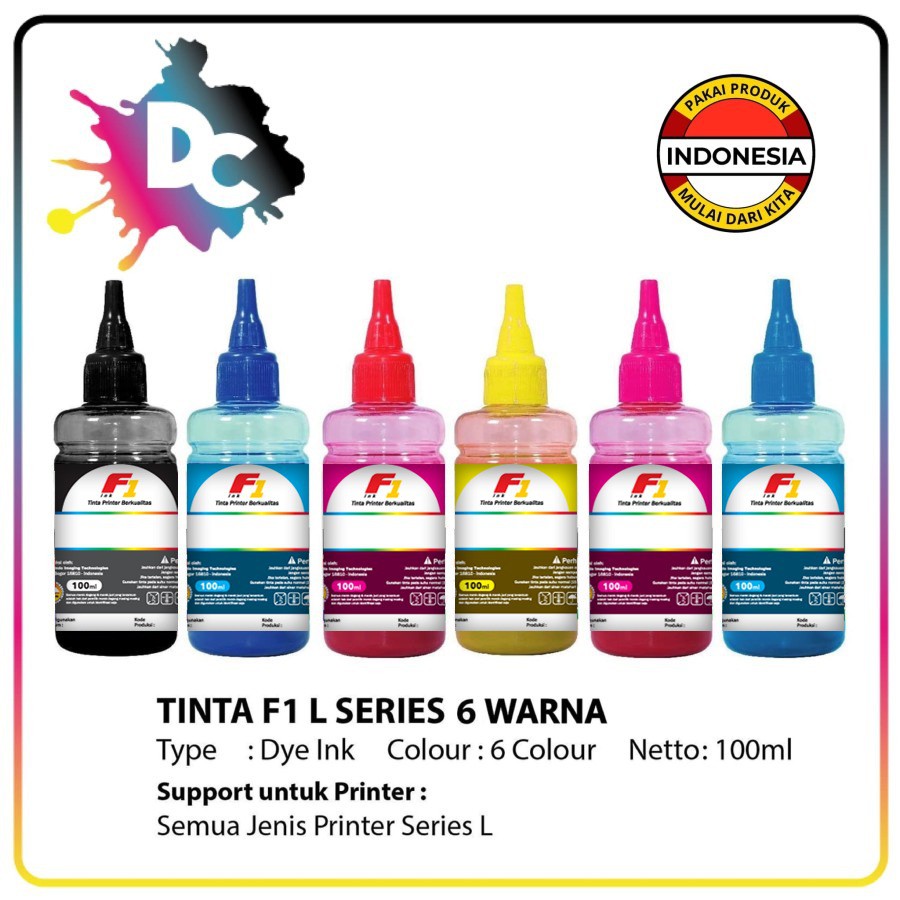 Tinta Refill  Dye L Series F1 Ink 100ml