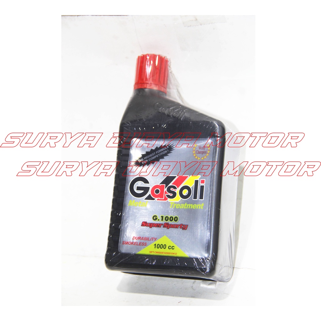 oli samping 2t 2 tak gasoli 1 liter 1000 ml