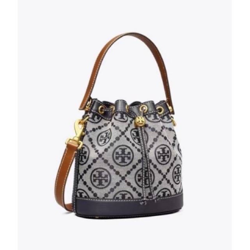 Tas Wanita Tory Burch New Drawstring bucket bag