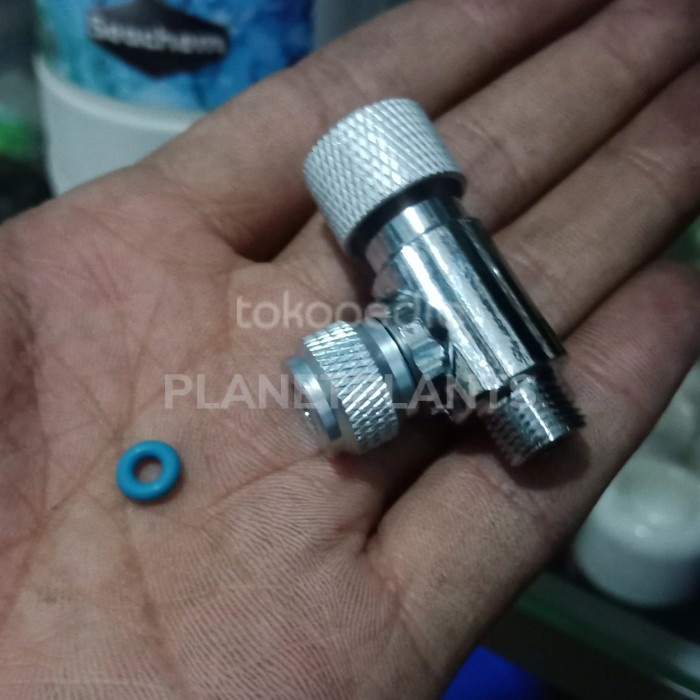 SPAREPART KRAN REGULATOR / SPLITTER CO2 DIY AQUASCAPE