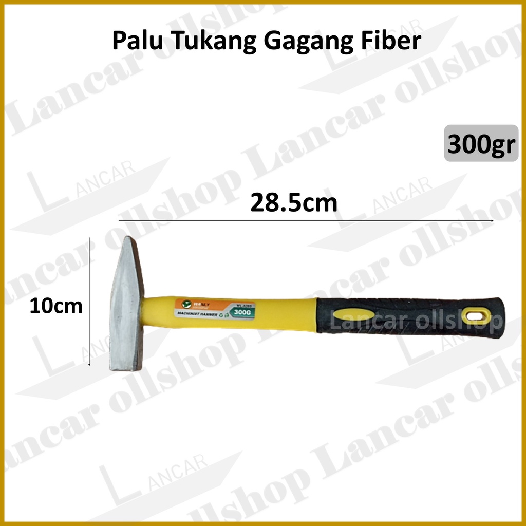 Palu tukang gagang fiber 300g