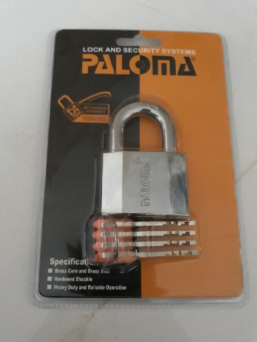 Gembok Padlock Paloma 50mm Short Plp 502