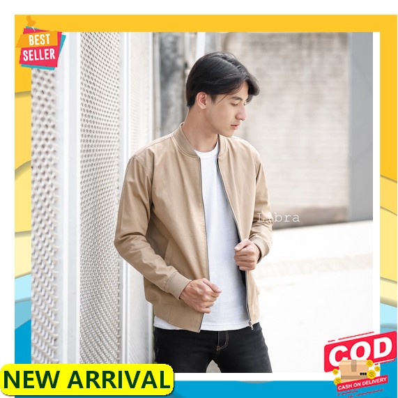Jaket Casual Pria Jaket Olahraga Pria Laki Laki Remaja Dewasa Ori Distro Y1I21 Libar Jaket Canvas Pr