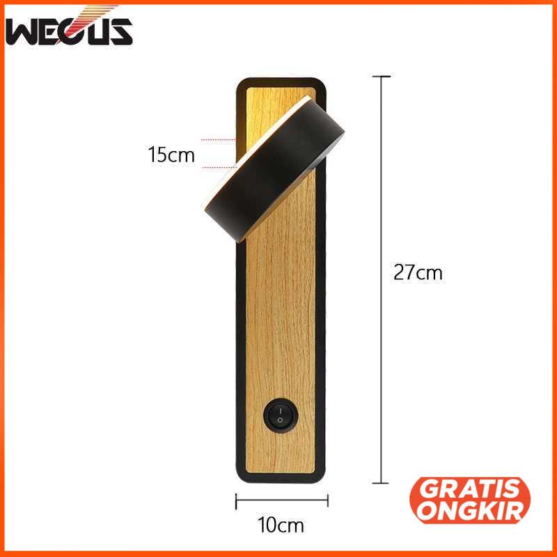Lampu Hias Dinding LED Night Light 5W Warm White - W-3406