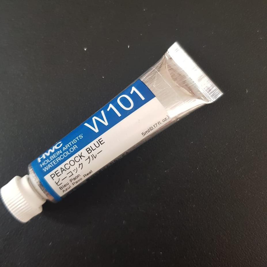 

Best Price Holbein Artists' Watercolor Tube Satuan - W101 Peacock Blue ....