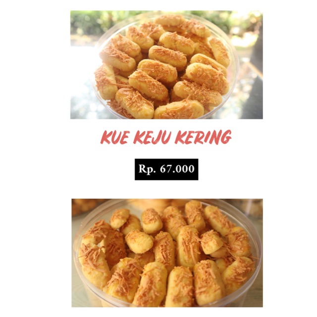 

KUE KEJU KERING
