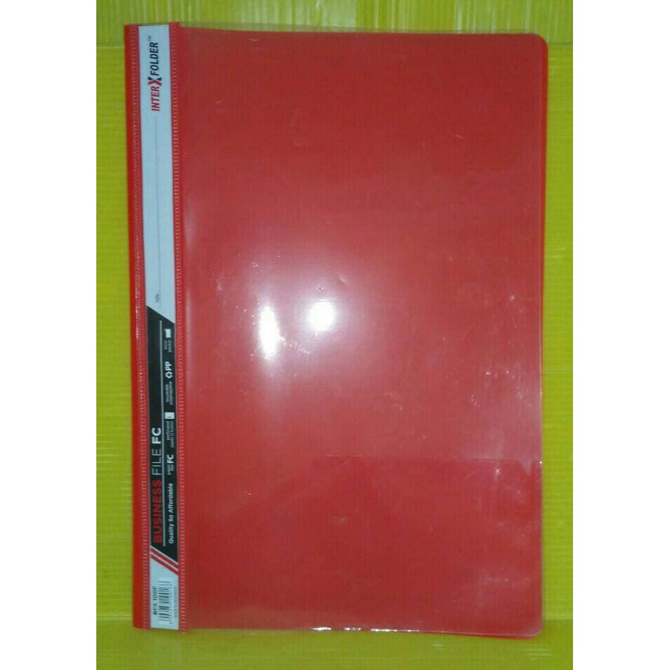 

Inter X Folder Business File F4 - Merah &#40-Pak 12 Pcs&#41-