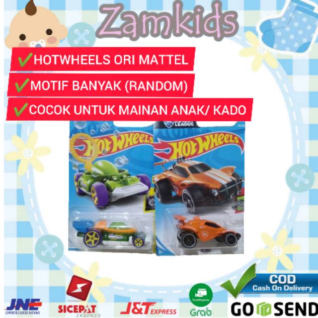 HOTWHEELS HOT WHEELS MAINAN ANAK MOBILAN MOTIF RANDOM ...