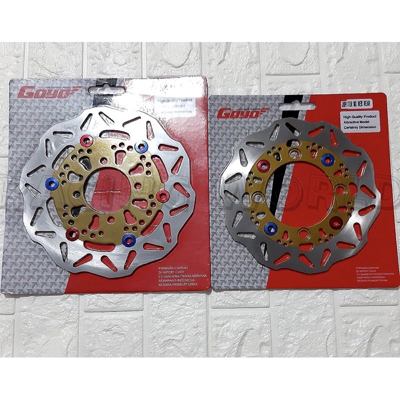 PIRINGAN CAKRAM DEPAN BELAKANG JUPITER MX NEW 135 UKURAN STANDAR VARIASI JUPITER MX NEW 135