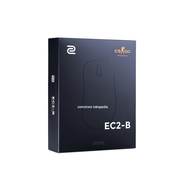 Zowie BenQ EC2-B Mouse Gaming - Biru Muda, Merah Muda - Tangan Kanan