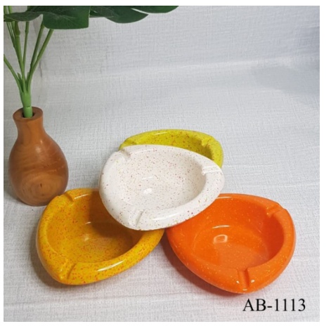 ASBAK ROKOK MELAMIN SEGITIGA