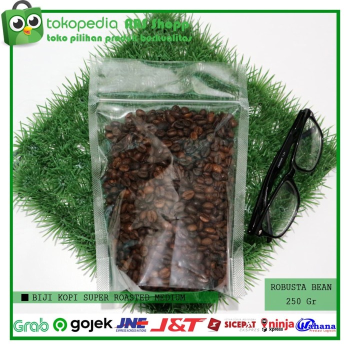

201ggffg Biji Kopi Robusta Super Roasted 250Gr Ds20X11