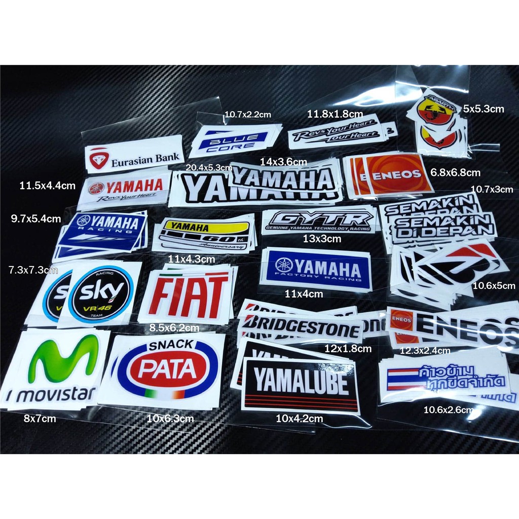 STIKER SATUAN LOGO RACING KEREN STIKER LOGO
