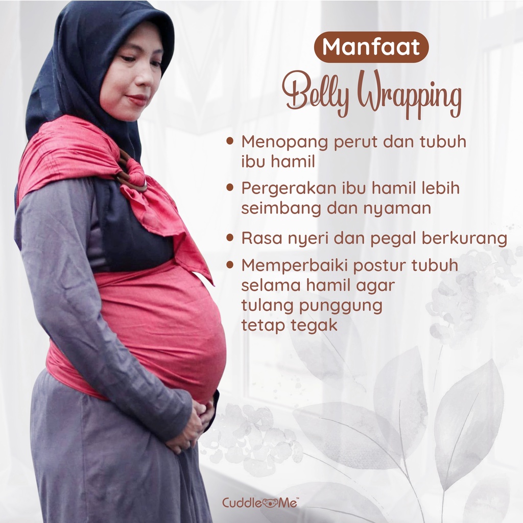 Cuddle Me Bamboo Ring Sling - Gendongan M - Shape - Solid Edition