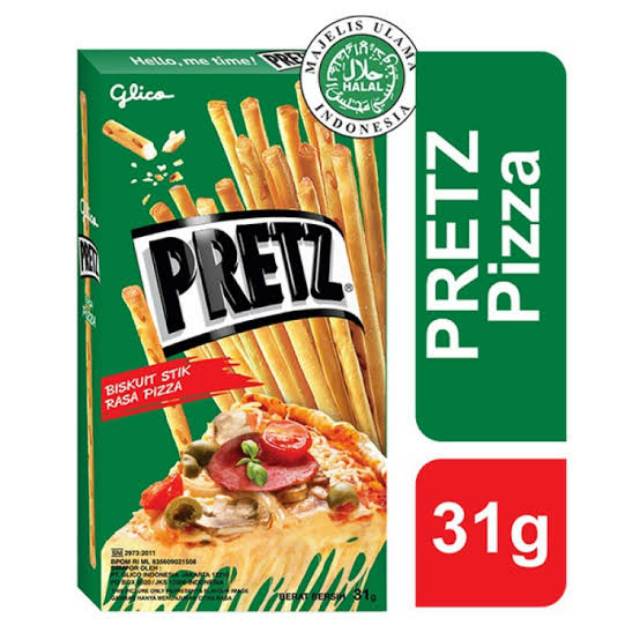 

TERMURAH Glico Pretz Pizza 31 gr - Biskuit Rasa Pizza - Biskuit Stik Glico - Pocky