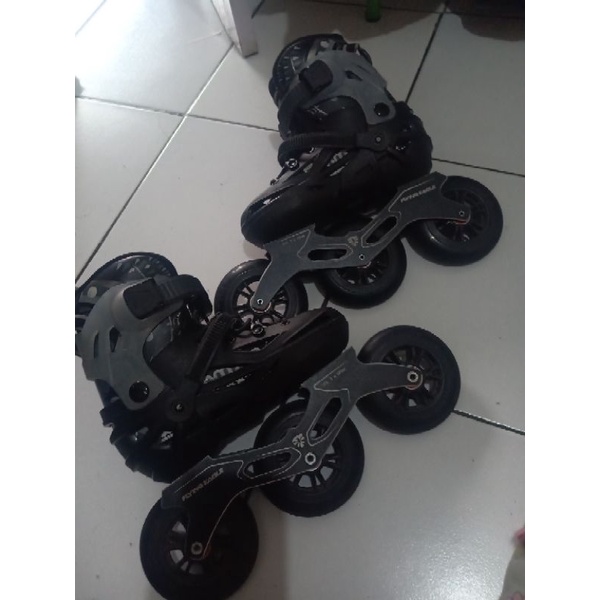 sepatu roda flying eagle s6speed second hand