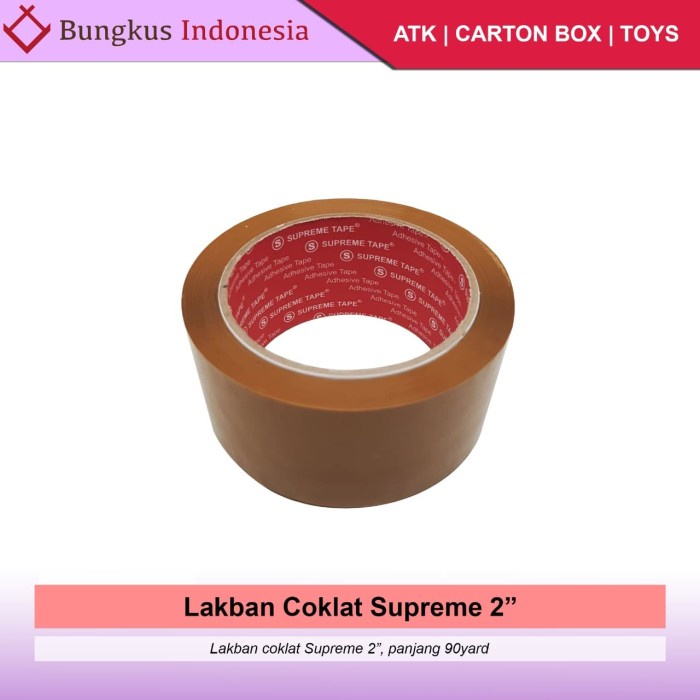 

perekat-pengikat- lakban bening 1 slop isi 6 roll - cokelat -pengikat-perekat.