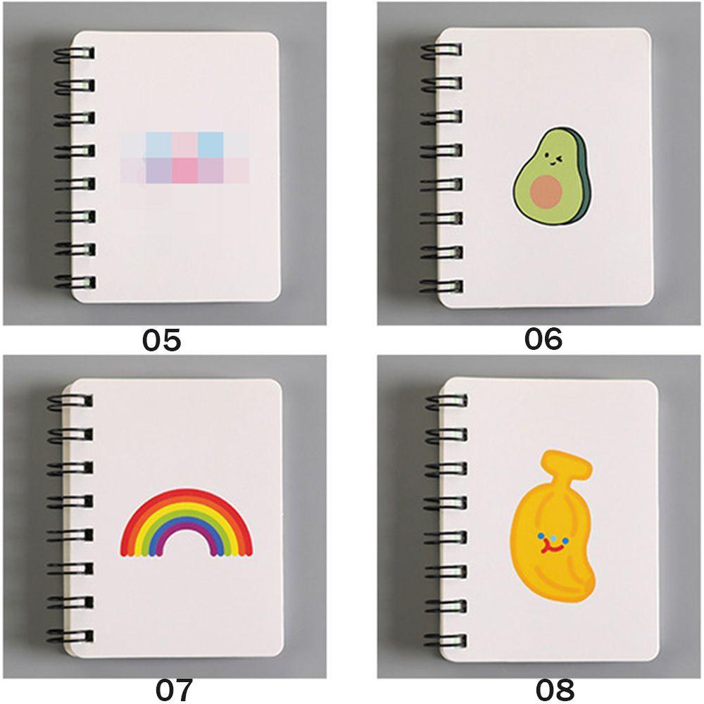 Agustina A7 Notebook Kawaii Kartun Kantor Perlengkapan Sekolah Menulis Bantalan Alat Tulis Korea Kertas Kosong Coil Notepad