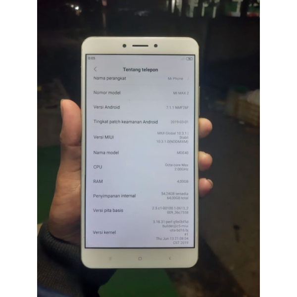 Xiaomi Mi Max 2 Minus