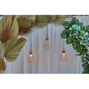 lampu gantung dekorasi + kap