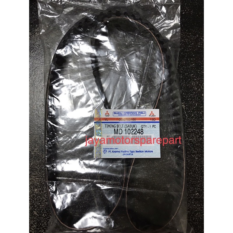 timing belt mitsubishi L300 deluxe L300 bensin gigi bulat original MD102248