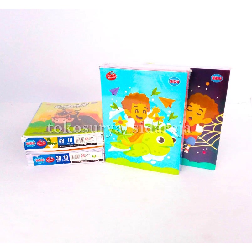 

BUKU TULIS SEKOLAH SIDU ISI 10 BUKU 38 LEMBAR / BUKU TULIS SINAR DUNIA ISI 38 LEMBAR