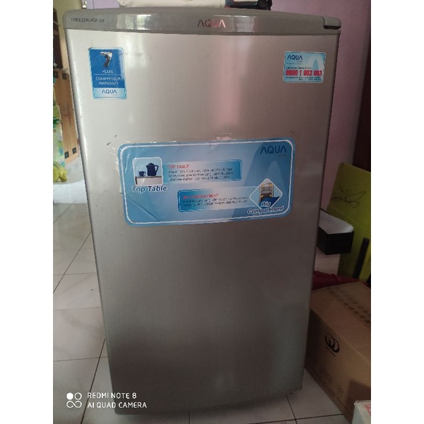 KULKAS FREEZER MERK AQUA