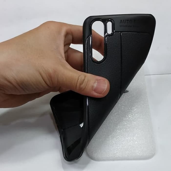 OPPO A91 karet softcase autofokus silikon karet hitam mantap