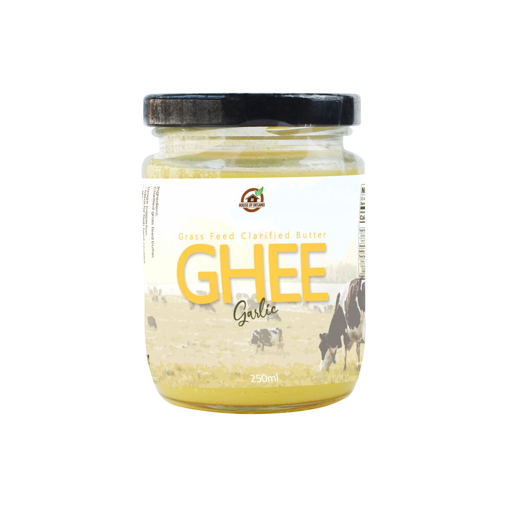 House Of Organix Natural Ghee Garlic