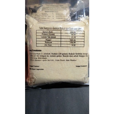 WHEY PROTEIN CASEIN SUSU BUBUK KEDELAI MURNI 100% (1000GRAM)