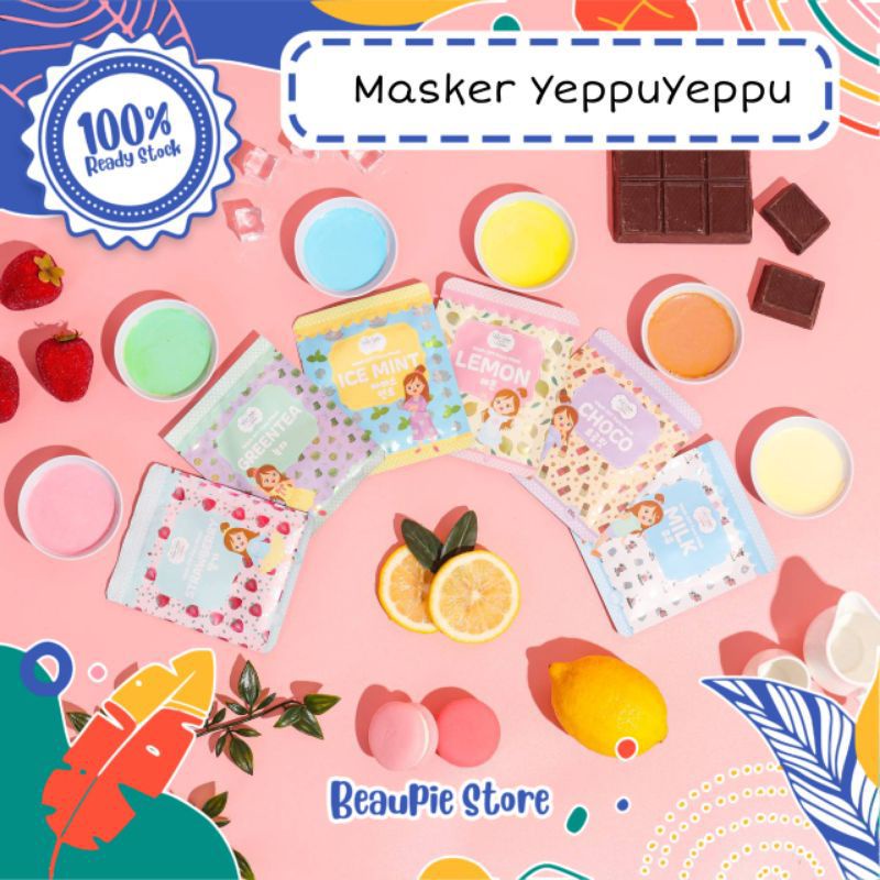 Free Gift Yeppu Yeppu By KIYOWO Masker 20gram yeppuyeppu mask yeppu yeppu