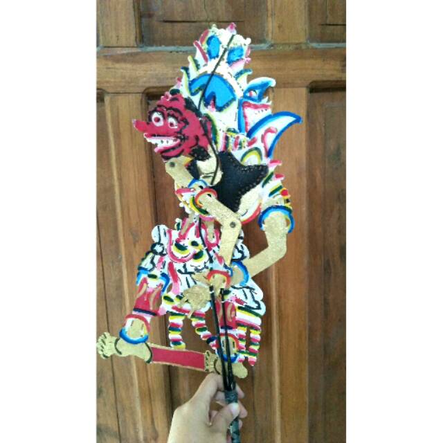 Wayang Kulit Kumbakarna mini