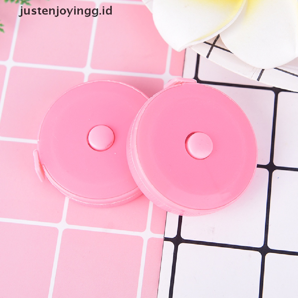 // justenjoyingg.id // retractable body measuring ruler sewing cloth tailor tape measure soft  ~