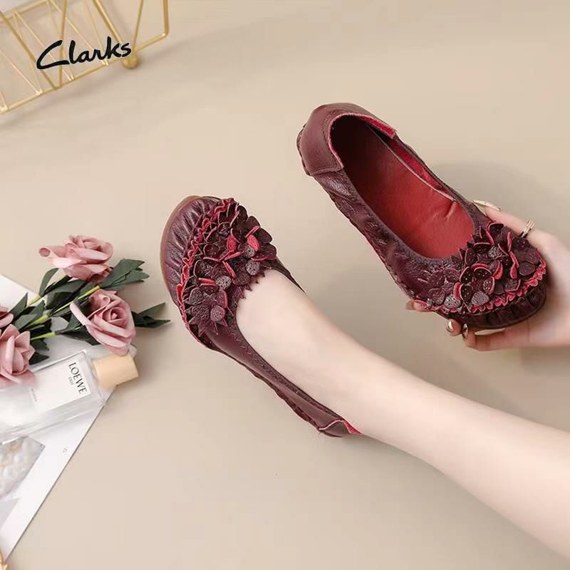 SEPATU KULIT CLARKS KD 1168 WOMEN / SEPATU KANTOR / SEPATU KERJA