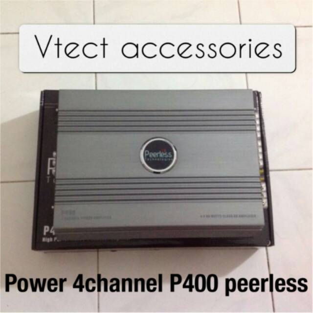 Power 4channel Peerless