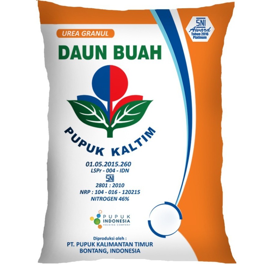 Pupuk Urea 50kg - 1 sak Pupuk Kaltim - Urea Granul