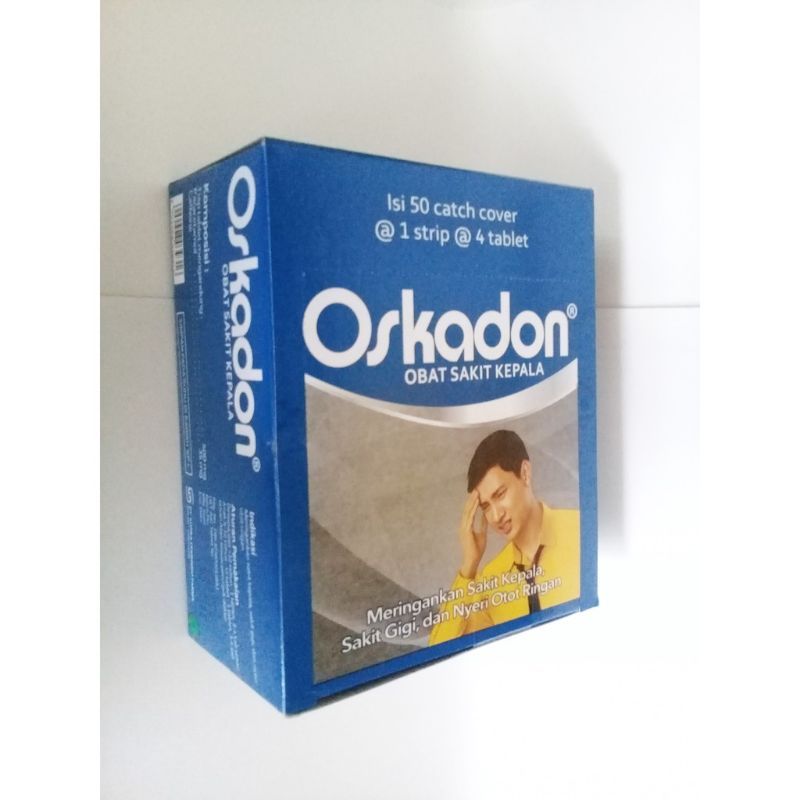 Oskadon 1 strip isi 4 tablet - Obat Sakit Kepala