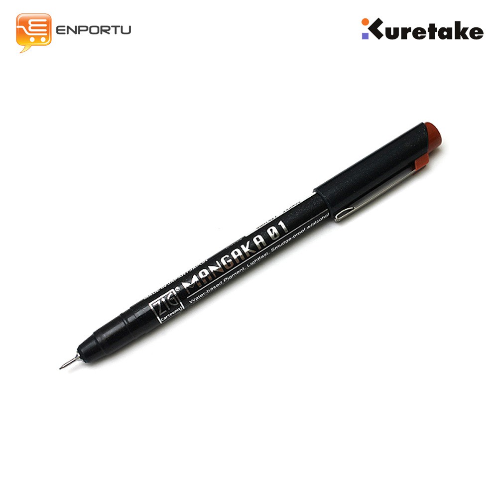 

Kuretake Zig Cartoonist Mangaka Outline Pen 0.1 mm