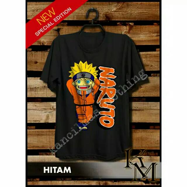 KAOS NARUTO SIMPLE KEREN