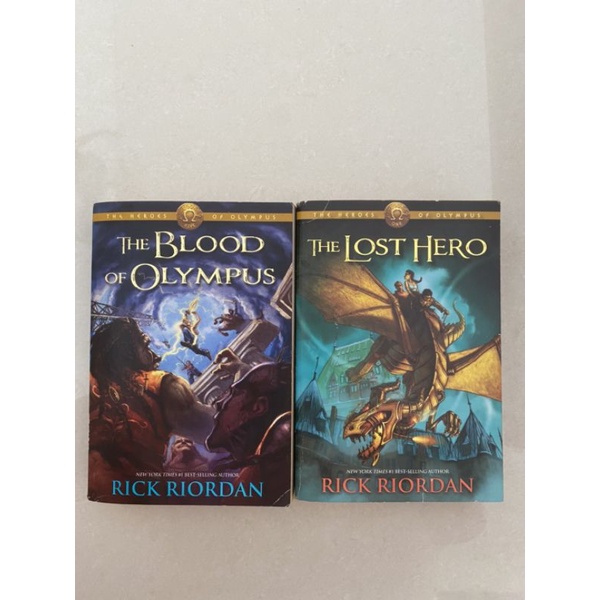 The Lost Hero - Blood of Olympus - The Heroes of Olympus - rick riordan preloved