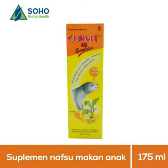 Curvit cl emulsion 175ml