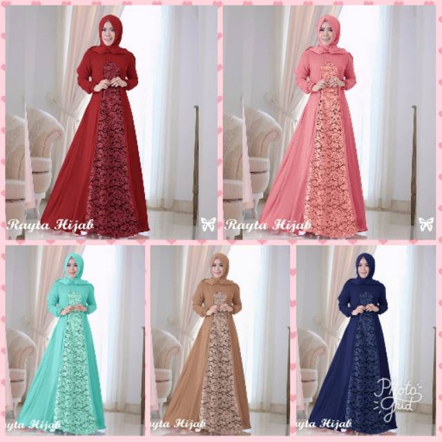 - Yuanita_shopper - Maxi Rayta aneka warna chat inbox