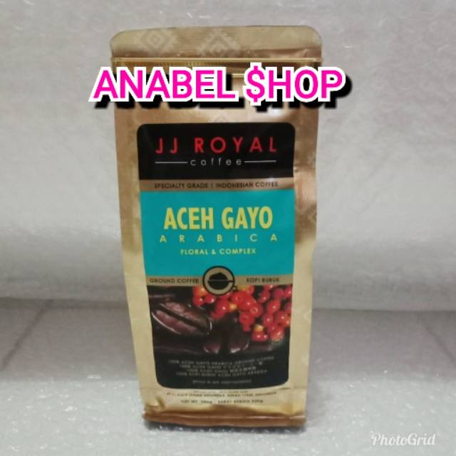 

JJ Royal Aceh Gayo Arabica Ground Coffee Kopi Bubuk Arabika