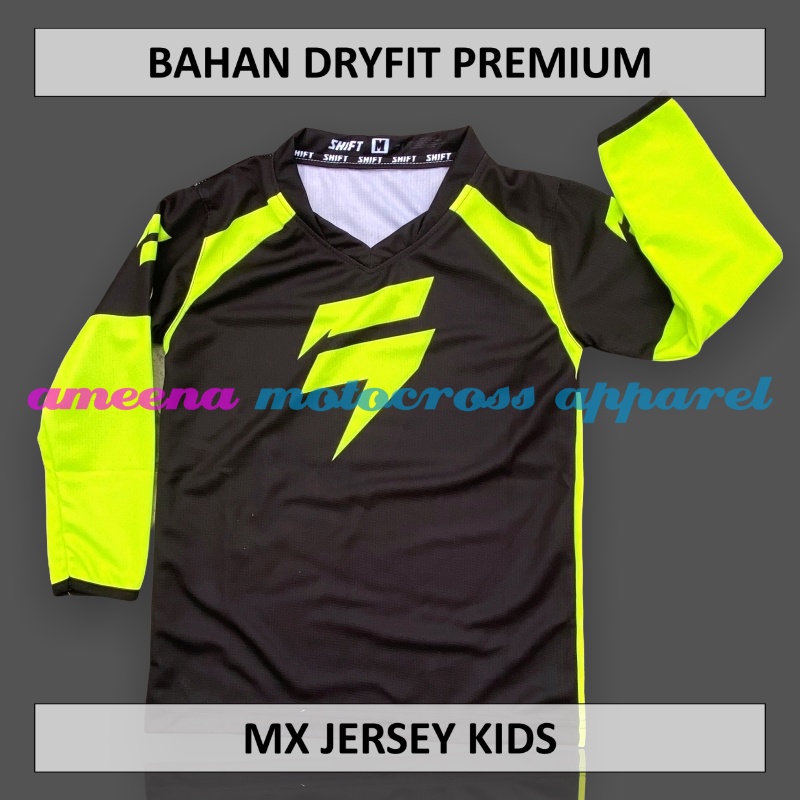 Jersey Cross Anak - Jersey Trail Anak - Jersey Premium Dryfit - Jersey Motocross - Jersey Trabas Anak - Jersey Adventure - SF004