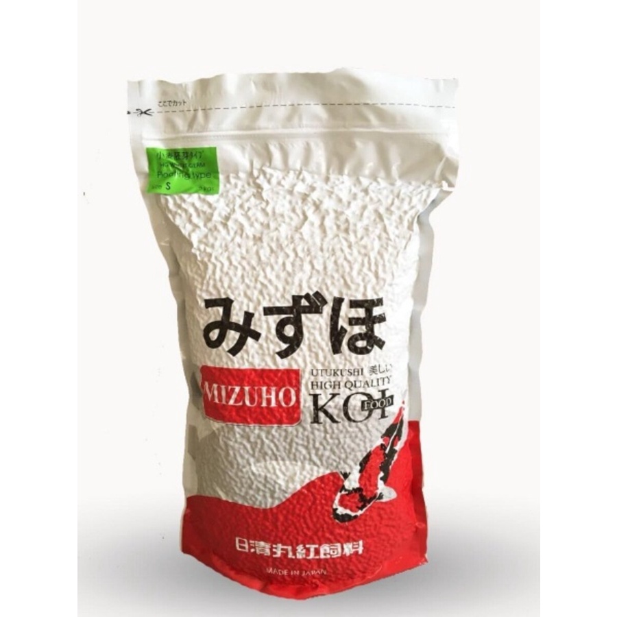 Mizuho Wheat Germ Size S 2kg 2 kg Wheatgerm WG Floating Pakan Ikan Koi