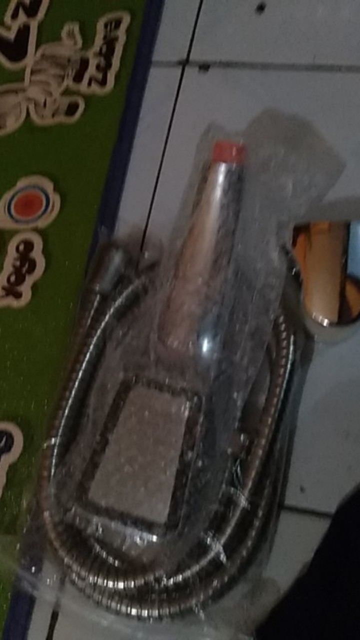 Shower Aerator Paket Shower 300 Lubang Paket Selang Flexible 150cm Dan Braket System