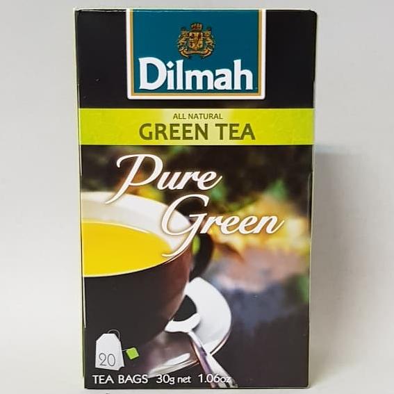 

[ COD ] DILMAH Pure Green Tea 20 bags 30 gr BERKUALITAS Kode 425