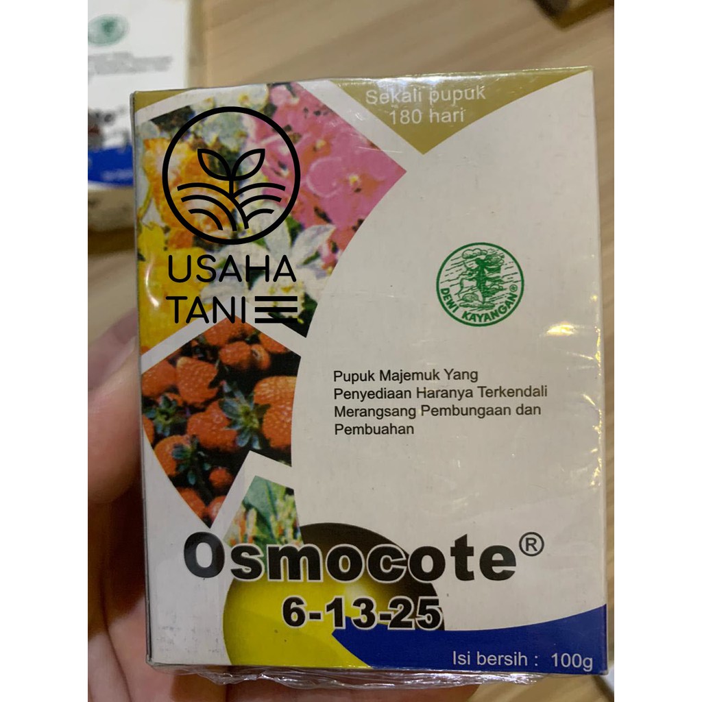 Jual Osmocote 6 13 25 100gr Shopee Indonesia