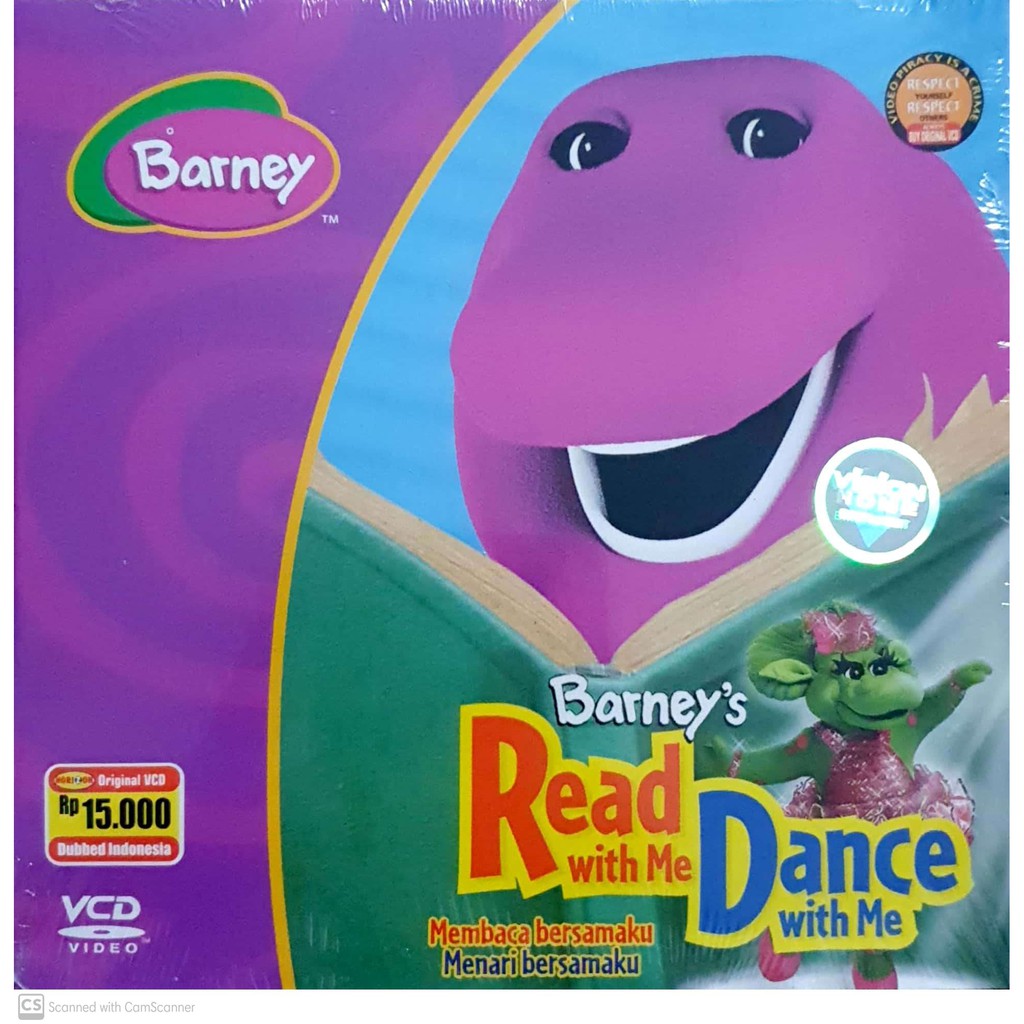 Jual Barney Read With Me Dance With Me Vcd Original Shopee Indonesia